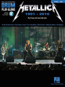 Drum Play-Along Vol. 48 Metallica: 1991-2016 