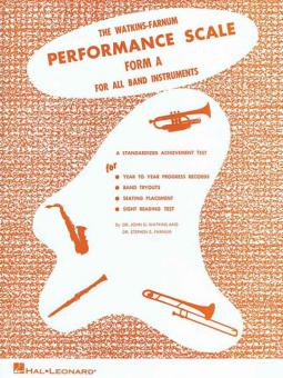 The Watkins-Farnum Performance Scale Form A 