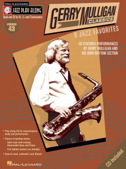 Jazz Play-Along Vol. 43: Gerry Mulligan Classics 