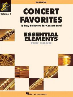 Concert Favorites Vol. 1 Bassoon 