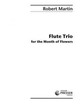 Flute Trio for the Month of Flowers 
