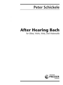 After Hearing Bach 