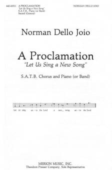 A Proclamation 