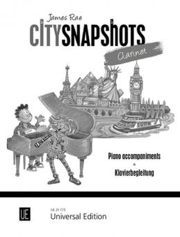 City Snapshots Clarinet - Piano Accompaniments 