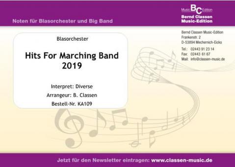 Hits For Marching Band 2019 