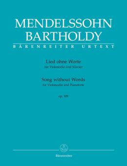 Canzone senza parole op. 109 Standard