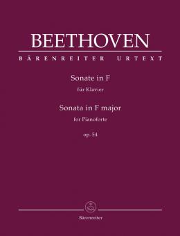 Sonata in F major op. 54 