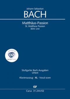 St. Matthew Passion BWV 244 