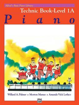 Alfred Basic Piano Course Technic Book Level 1A 