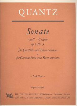 Sonate c-Moll op. 1 Nr. 3 