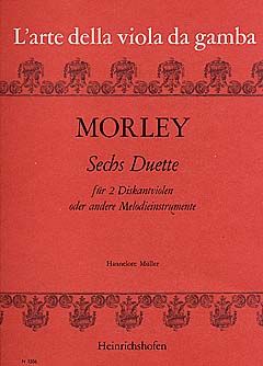 6 Duette für Viola da gamba 