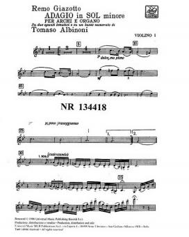 Adagio in sol minore 