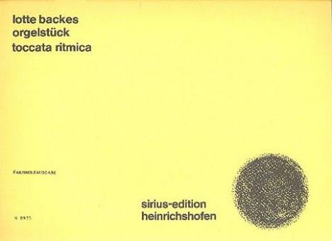 Toccata ritmica 