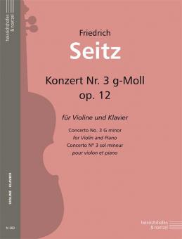 Schülerkonzert Nr. 3 g-Moll op. 12 