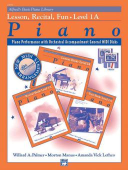 Lesson, Recital & Fun Books, Level 1A 