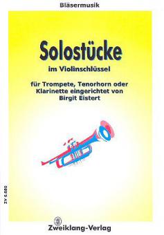 Solostücke im Violinschlüssel für Bläser 