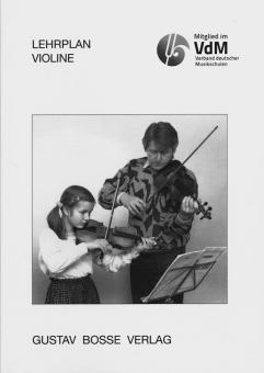 Lehrplan Violine 