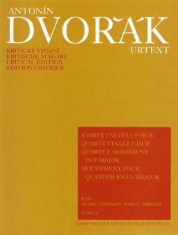 Quartettsatz F-dur, B 120 