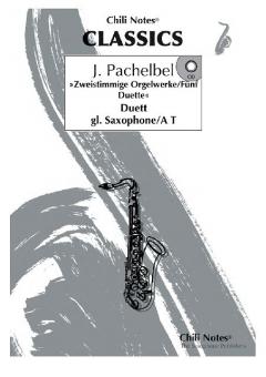 Zweistimmige Orgelwerke mit CD für zwei Altsaxophone Standard