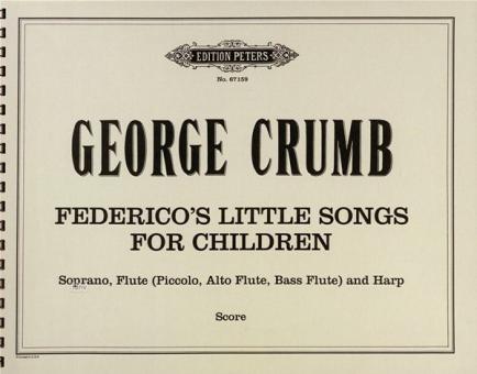 Federico's Little Songs for Children 