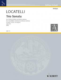 Trio Sonata E Major Op. 5/3 Standard