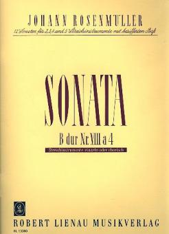 Sonata 8 B flat major a 4 