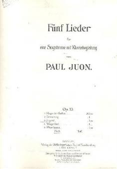 Jugend op. 13/3 