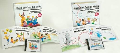 Musik und Tanz für Kinder - Kombi-Pack 1. und 2. Unterrichtsjahr 