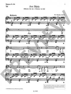 Ave Maria op. 52/6 von Franz Schubert 