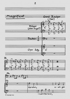 Magnificat von Gerd Zacher 