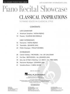 Piano Recital Showcase - Classical Inspirations 