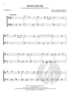 Movie Songs for 2 Trombones 