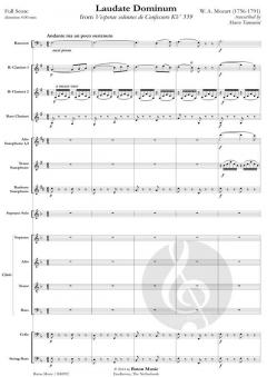 Laudate Dominum KV 339 von Wolfgang Amadeus Mozart (Download) 