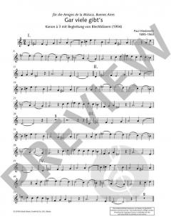 Kanons 2 von Paul Hindemith 