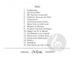 Bläserduos zum Begräbnis 