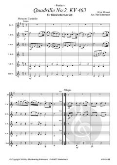 Quadrille No. 2 KV 463 von Wolfgang Amadeus Mozart 