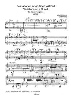 Variationen über einen Akkord von Alfred Schnittke 