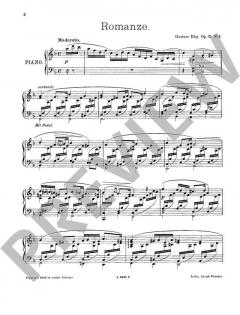 2 Romanzen op. 31 von Gustava Bley 