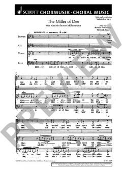 Suite nach englischen Volksliedern Nr. 5 von Heinrich Poos (Download) 