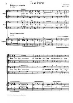 Tu es Petrus von Nino Rota (Download) 