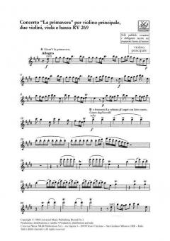 Concerto Violin Strings Continuo Op.8/1 (P. Everett) 