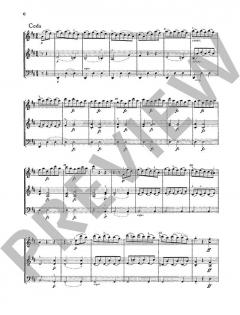 6 ländlerische Tänze D-Dur von Ludwig van Beethoven (Download) 