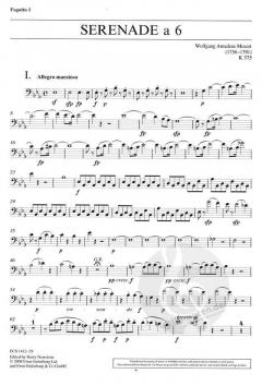 Serenade Es-Dur KV 375 von Wolfgang Amadeus Mozart 
