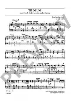 Te Deum von Jean Baptiste Lully (Download) 