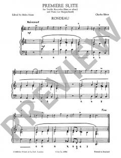 Première Suite von Charles Baton (Download) 