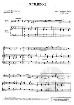 Sicilienne von Maria Theresia von Paradis (Download) 