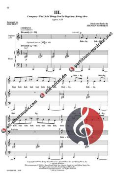 Sondheim! A Choral Celebration (Stephen Sondheim) 