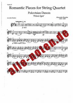 Romantic Pieces for String Quartet (Download) 
