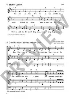 Die schönsten Volks- und Kinderlieder - Trioheft (Download) 