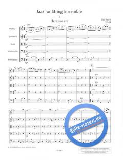 Modern Strings: Jazz for String Ensemble von Sigi Busch (Download) 